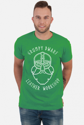 Grumpy Dwarf Leather Workshop Oficialny T-Shirt