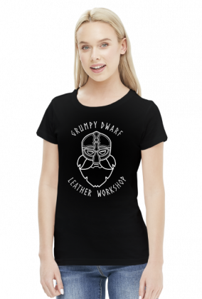 Grumpy Dwarf Leather Workshop Oficialny T-Shirt - ver. Maiden