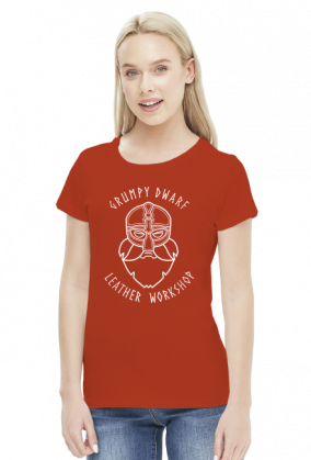 Grumpy Dwarf Leather Workshop Oficialny T-Shirt - ver. Maiden