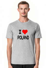 KOSZUKA ILOVE POLAND MĘSKA KOLOR