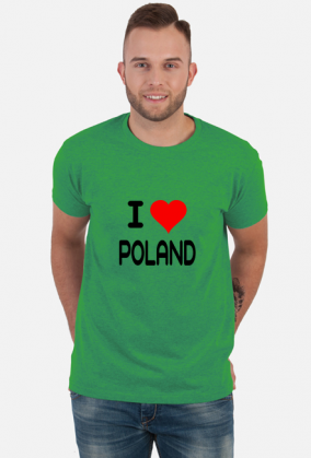 KOSZUKA ILOVE POLAND MĘSKA KOLOR