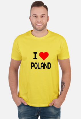 KOSZUKA ILOVE POLAND MĘSKA KOLOR