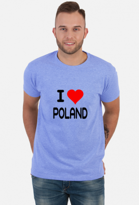KOSZUKA ILOVE POLAND MĘSKA KOLOR