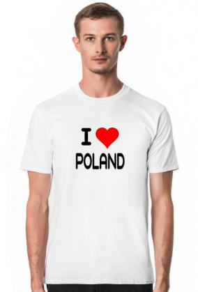 KOSZUKA ILOVE POLAND MĘSKA KOLOR