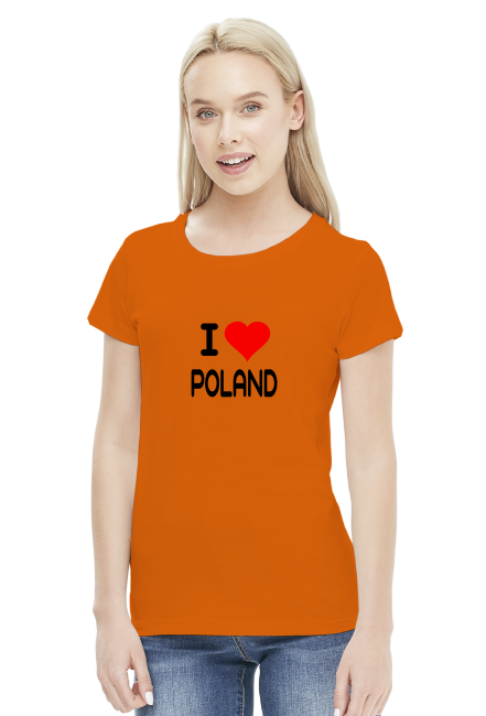 KOSZUKA ILOVE POLAND DAMSKA KOLOR