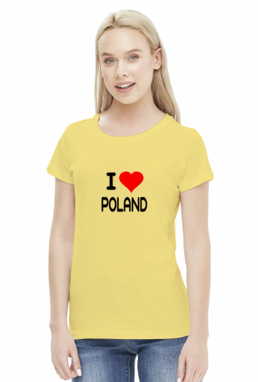 KOSZUKA ILOVE POLAND DAMSKA KOLOR