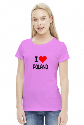 KOSZUKA ILOVE POLAND DAMSKA KOLOR