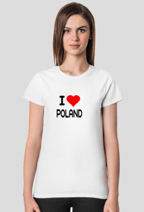 KOSZUKA ILOVE POLAND DAMSKA KOLOR