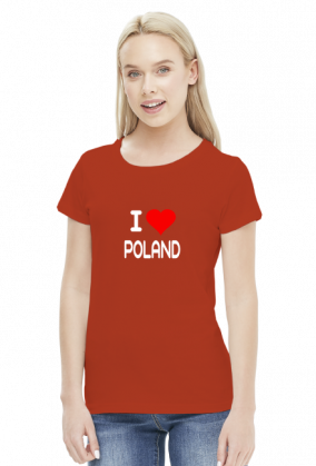 KOSZUKA ILOVE POLAND DAMSKA CZARNA