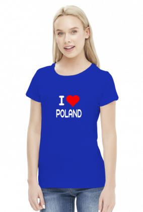 KOSZUKA ILOVE POLAND DAMSKA CZARNA