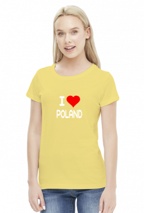 KOSZUKA ILOVE POLAND DAMSKA CZARNA