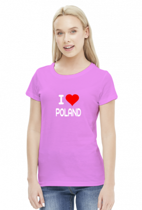 KOSZUKA ILOVE POLAND DAMSKA CZARNA