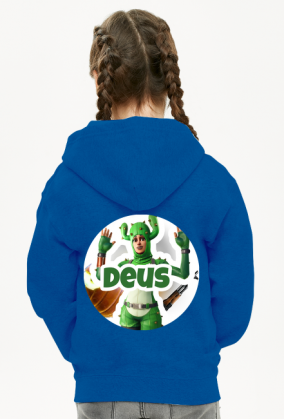 Bluza Dziecięca Deus Logo z Kapturem