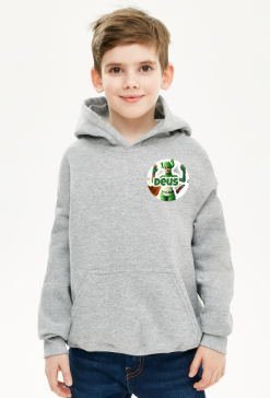 Bluza Dziecięca Deus Logo z Kapturem