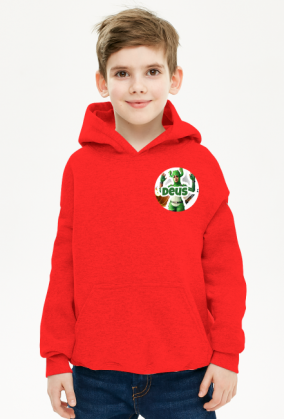 Bluza Dziecięca Deus Logo z Kapturem