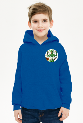 Bluza Dziecięca Deus Logo z Kapturem