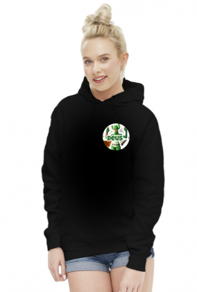 Bluza Damska Deus Logo z Kapturem