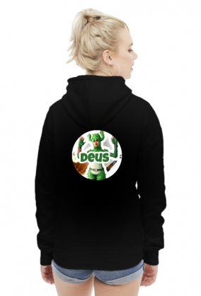 Bluza Damska Deus Logo z Kapturem