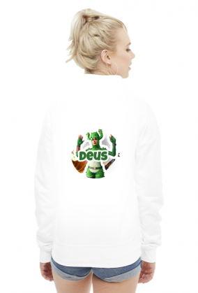 Bluza Damska Deus Logo z Kapturem