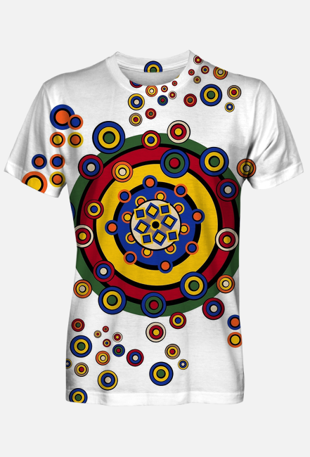 T-shirt Men African Colors