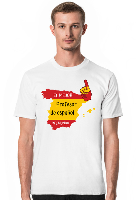 NAUCZYCIEL HISZPAŃSKIEGO	KOSZULKA	MĘSKA