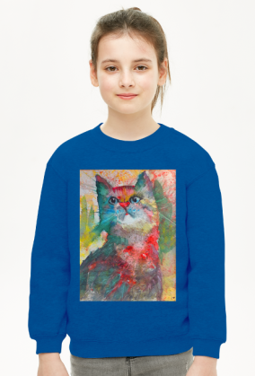 Bluza z kotem