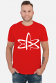 Ateizm symbol atom koszulka