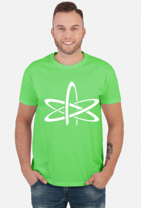 Ateizm symbol atom koszulka