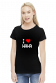 KOSZULKA I LOVE WAWA DAMSKA