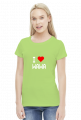 KOSZULKA I LOVE WAWA DAMSKA