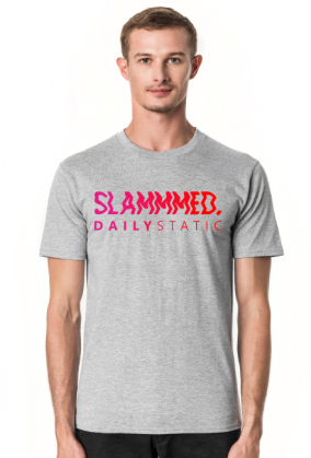 SLAMMED DAILY STATIC - KOSZULKA DLA MOTOMANIAKA AUTOMANIAKA