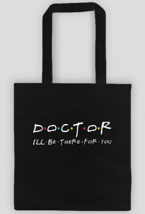 doctor friends black torba