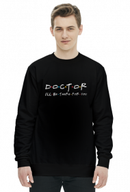 doctor friends black bluza m2