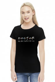 doctor friends black bluzka k