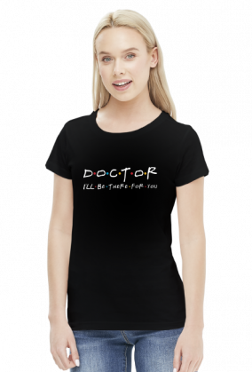doctor friends black bluzka k