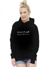 doctor friends black bluza k2