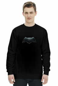 BLUZA BATMAN MĘSKA CZARNA