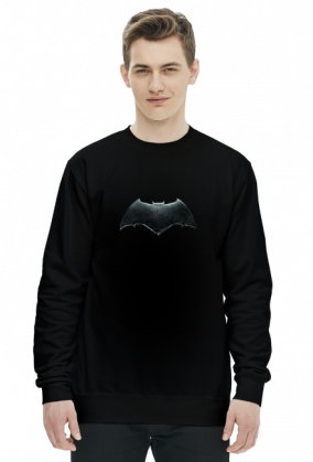 BLUZA BATMAN MĘSKA CZARNA