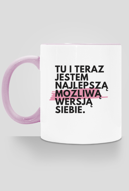 Kubek - Najlepsza możliwa wersja siebie (Pink Edition)