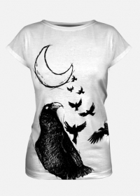 Koszulka damska Raven's Moon Full Print