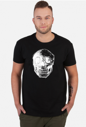 Koszulka męska Skull BW