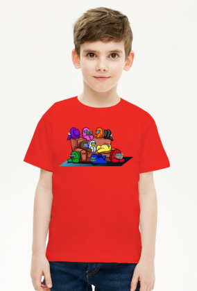 T-Shirt Dziecięcy Among Us Family2