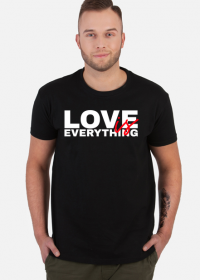 koszulka z nadrukiem love is everything