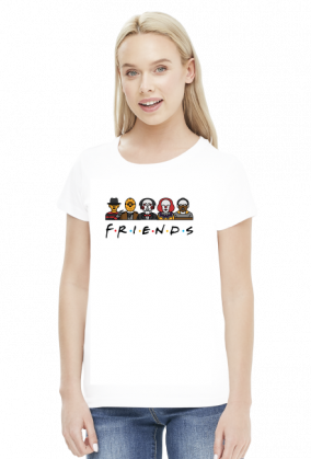 Koszulka halloween friends horror horrory