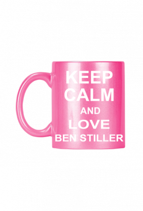 Kubek metaliczny KEEP CALM AND LOVE BEN STILLER