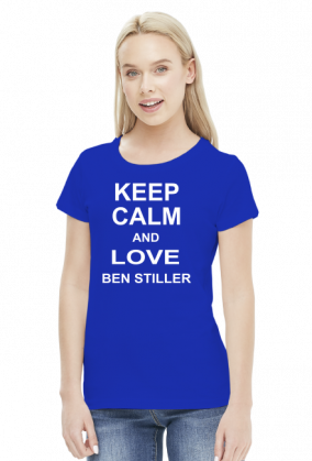 T-Shirt KEEP CALM AND LOVE BEN STILLER