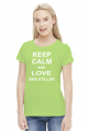 T-Shirt KEEP CALM AND LOVE BEN STILLER