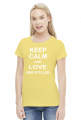 T-Shirt KEEP CALM AND LOVE BEN STILLER