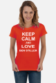 T-Shirt KEEP CALM AND LOVE BEN STILLER