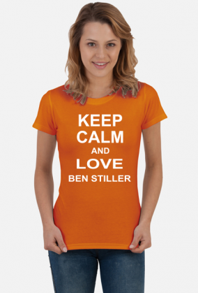 T-Shirt KEEP CALM AND LOVE BEN STILLER